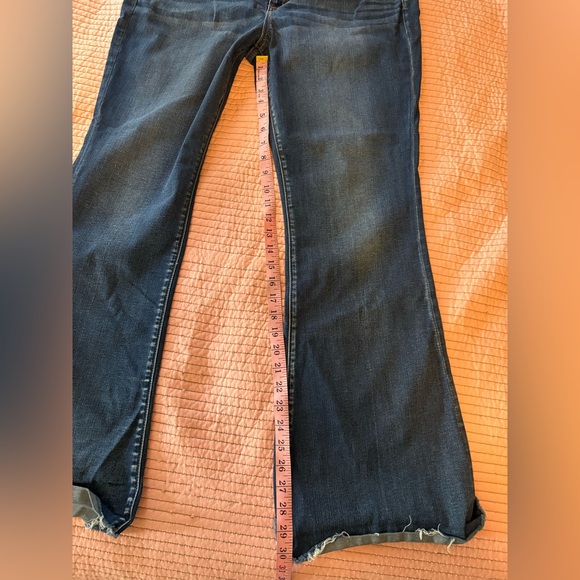 American Eagle high rise slim flare jeans size 18 - Picture 2 of 5